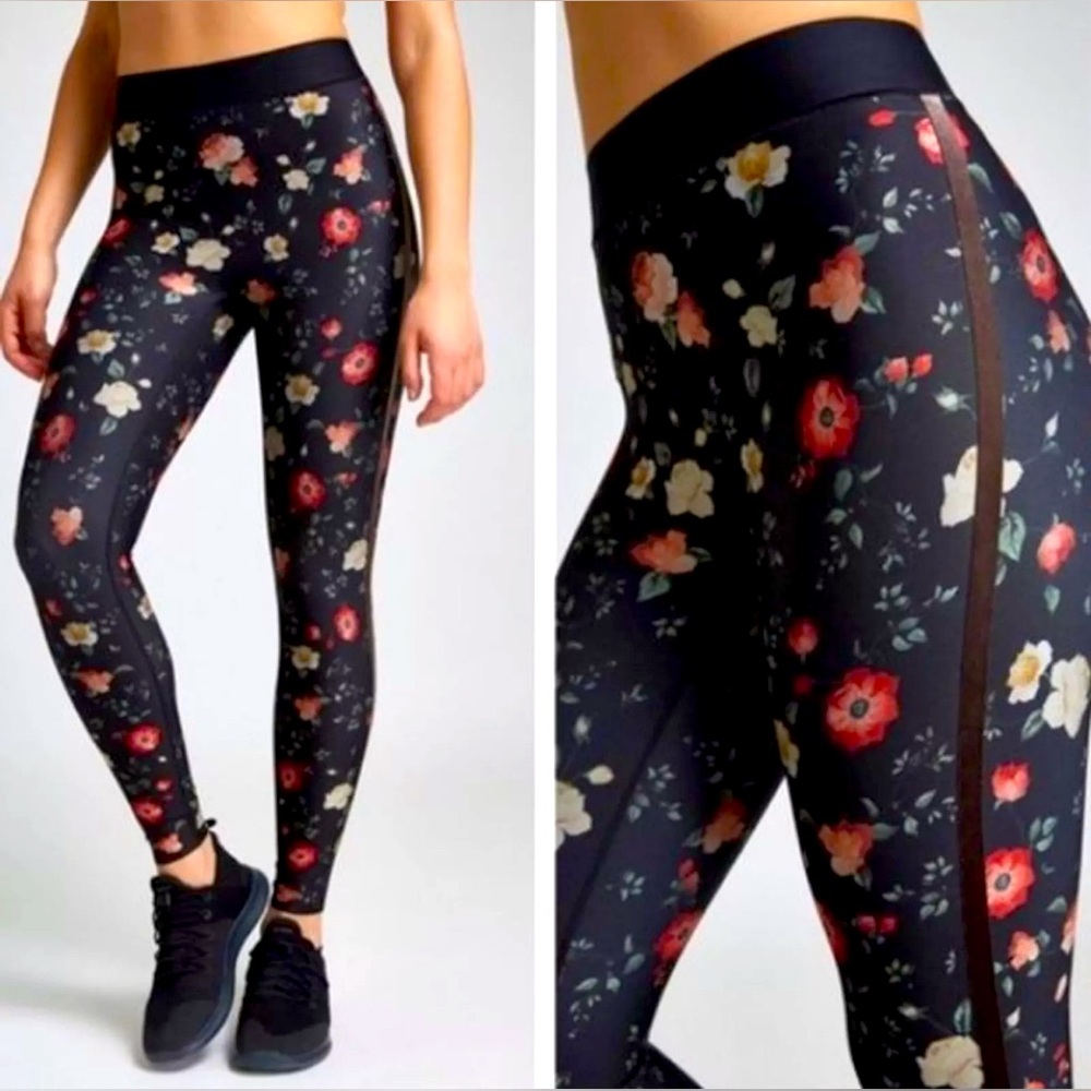 Ultracor Ultra High Botanica Legging-Black Printed Sz Small